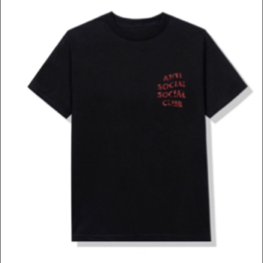 Anti Social Social Club WildLife Black Tee Shirt